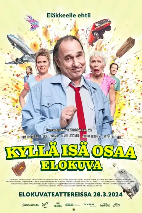 Kyllä isä osaa -elokuva – suomalainen elokuva 2024