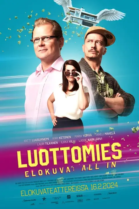 Luottomies-elokuva: All In – suomalainen elokuva 2024