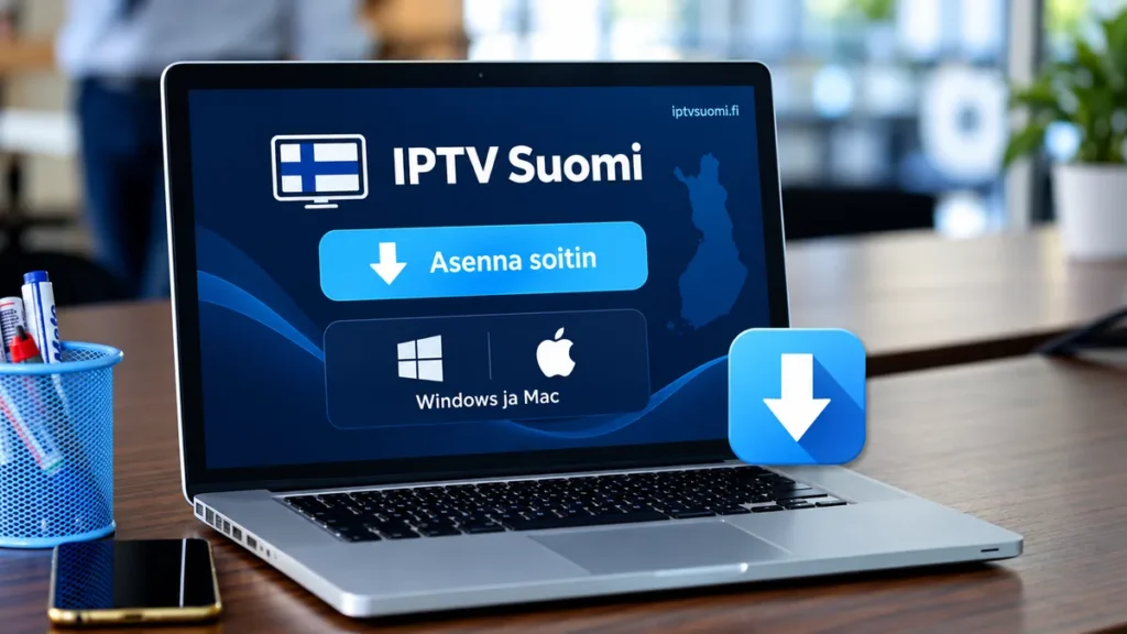IPTV tietokoneella – kannettava tietokone ja turvallinen soitinasennus