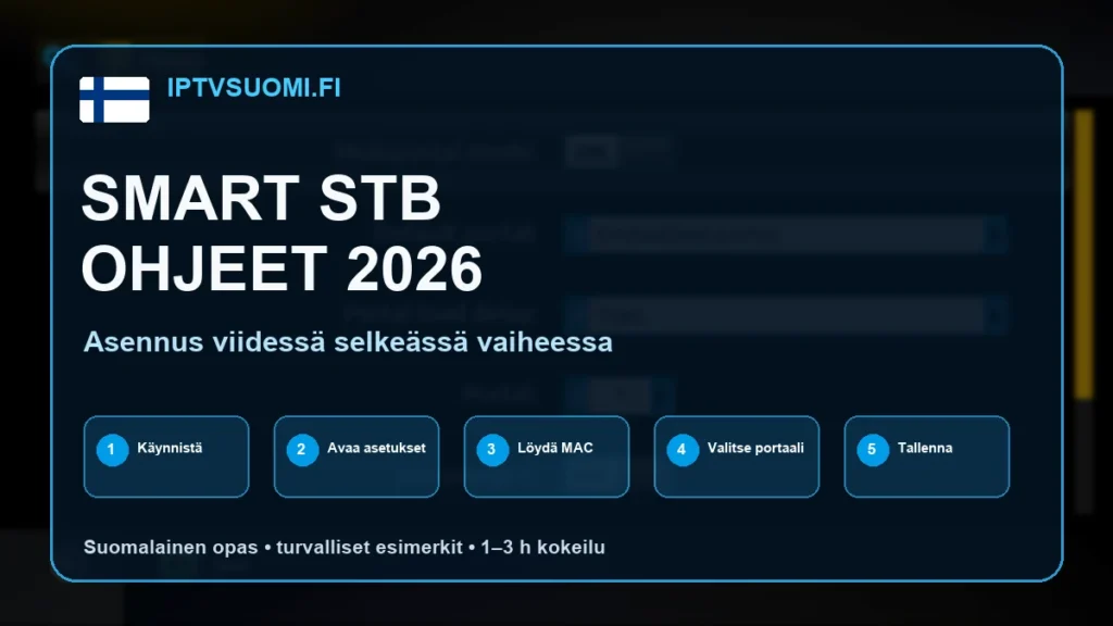 smart stb ohjeet 2026