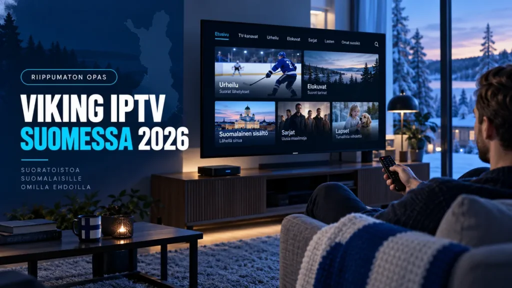 Viking IPTV Suomessa 2026 riippumaton opas suomalaisessa olohuoneessa